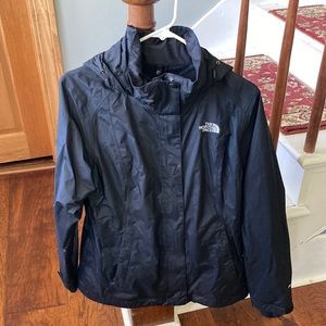 North face hyvent water resistant double lined jacket